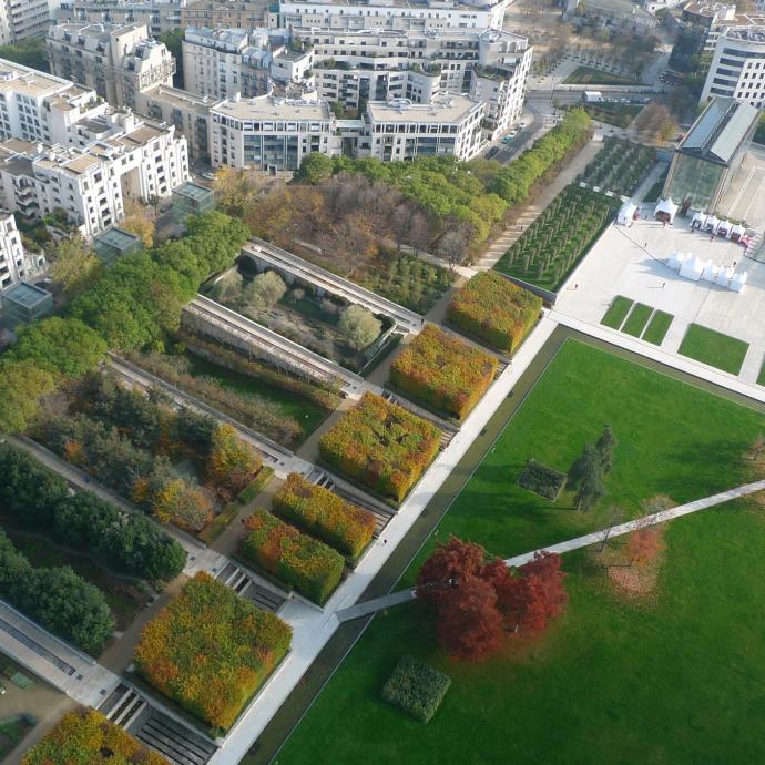 Parc André Citroën, admirez Paris d'en haut